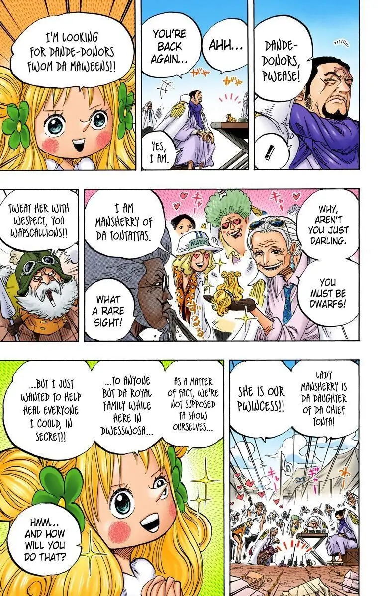 One Piece Digital Colored Chapter 796 image 12